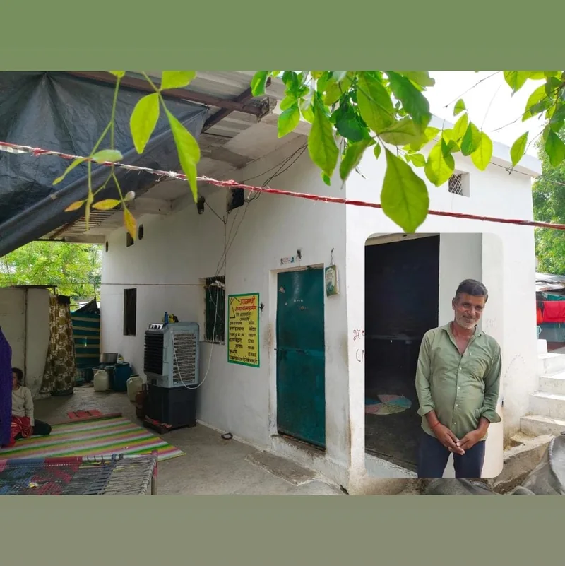 पक्का घर मिलने से नारायण सिंह के परिवार के सपनों को मिली नई छत